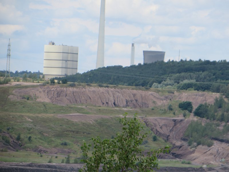 Die Braunkohlegrube und Kraftwerk Buschhaus